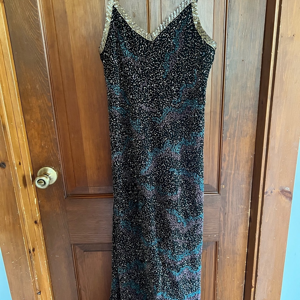 Zara. Beautiful beaded long length dress